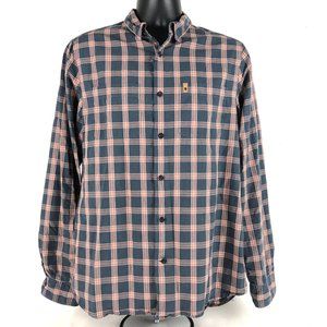 FJALLRAVEN Men's L Check Cotton Shirt Long Sleeve